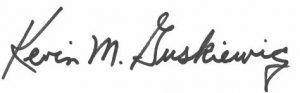 Signature of Kevin M. Guskiewicz